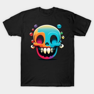 Happy yellow skull T-Shirt